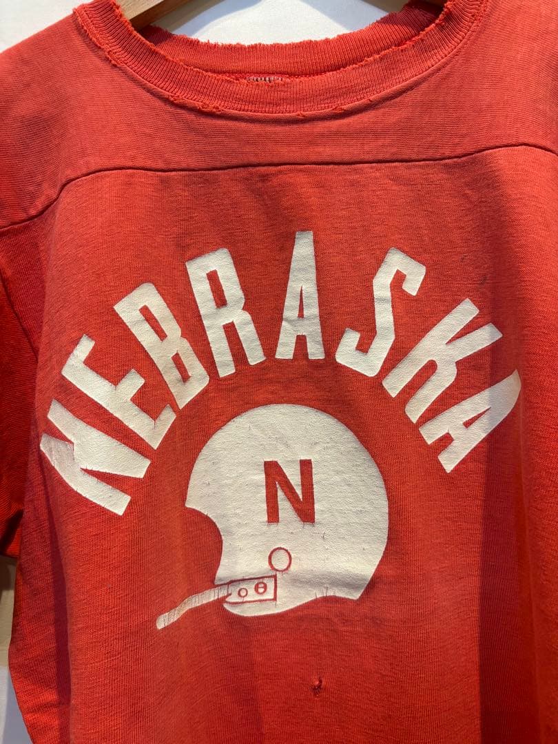 70s champion カレッジフットボール tシャツ