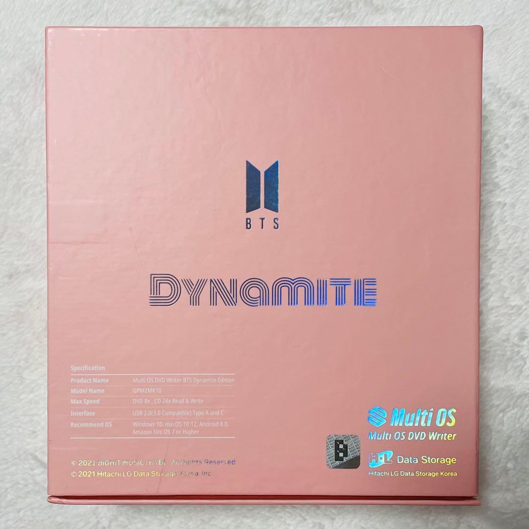 BTS Dynamite レコード盤 カセットテープ マルチOS DVDライター