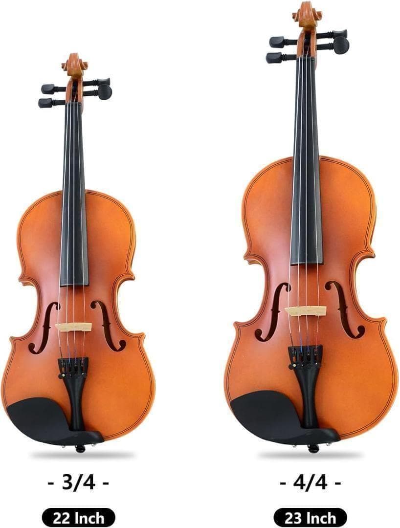 M2228-128-92】バイオリン 3/4 初心者セット ヴァイオリン 弓2本