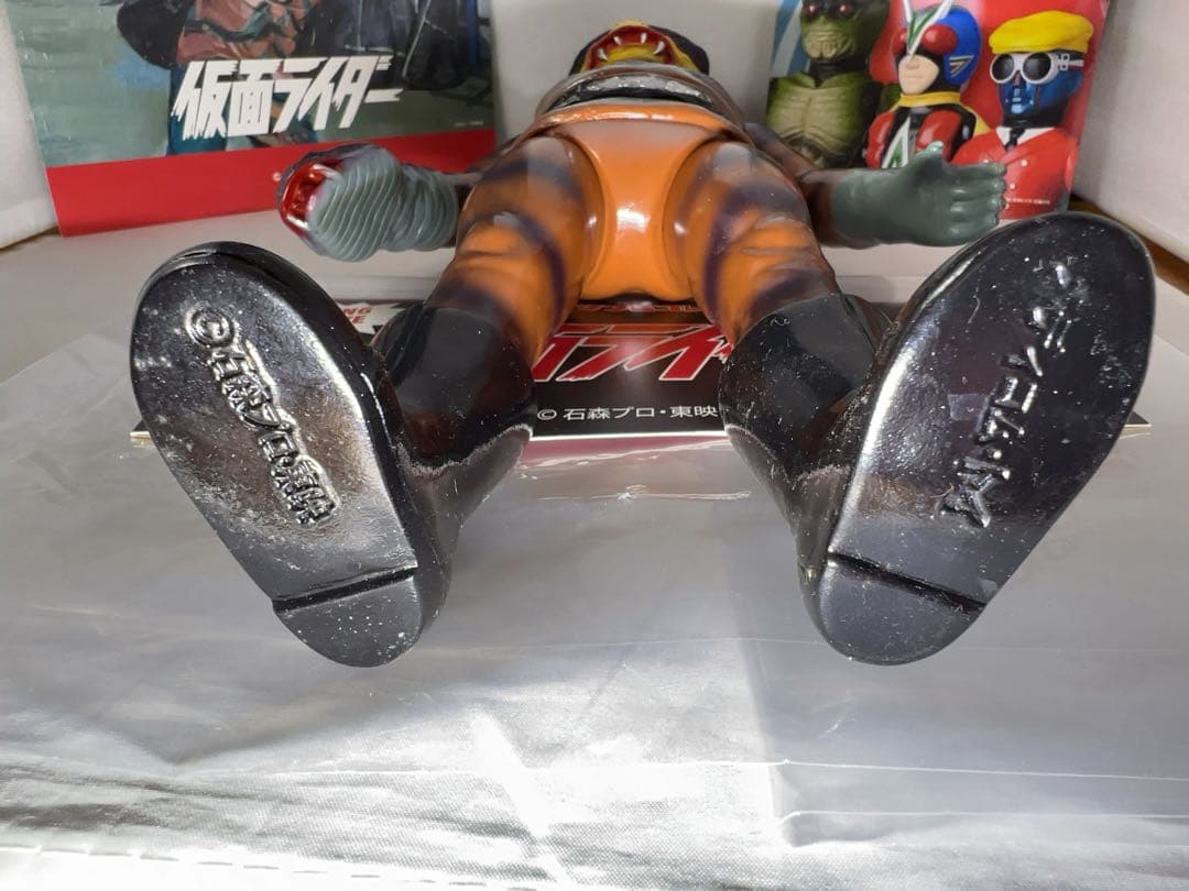 仮面ライダー　コブラ男　東映レトロソフビコレクション　キングサイズ