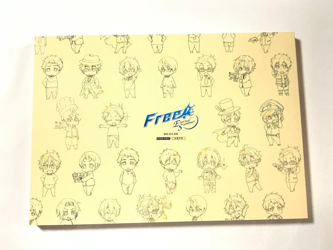 Free!ES デスクトップアクセサリーイラスト冊子本 七瀬遙 松岡凛 鴫野貴澄