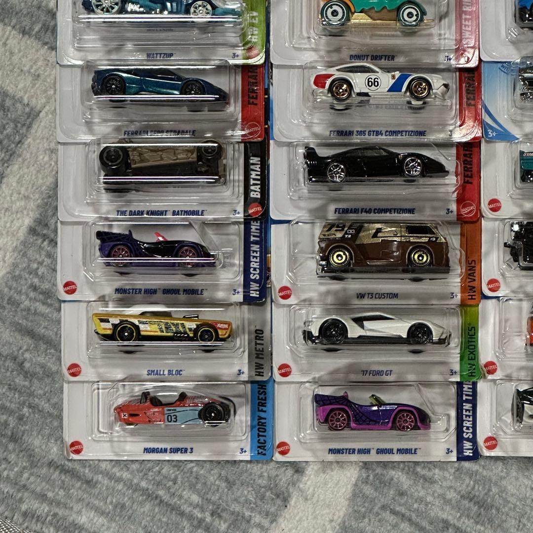 ホットウィール ベーシック 36台セット⑬ フェラーリ GT-R等