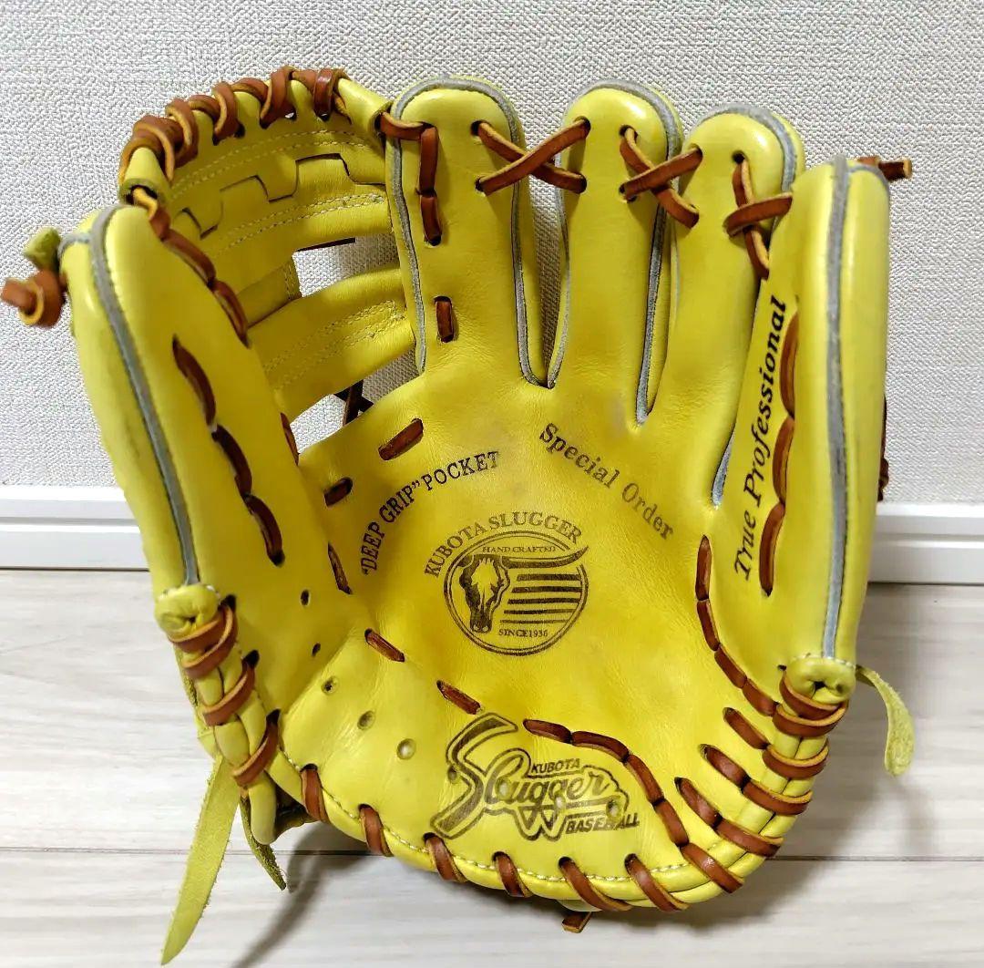 【美品】久保田スラッガー　オーダー　軟式　内野手