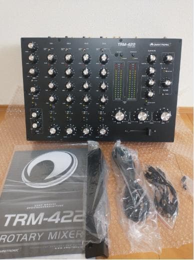 Omnitronic TRM-422 4CHロータリーミキサー 新品未使用