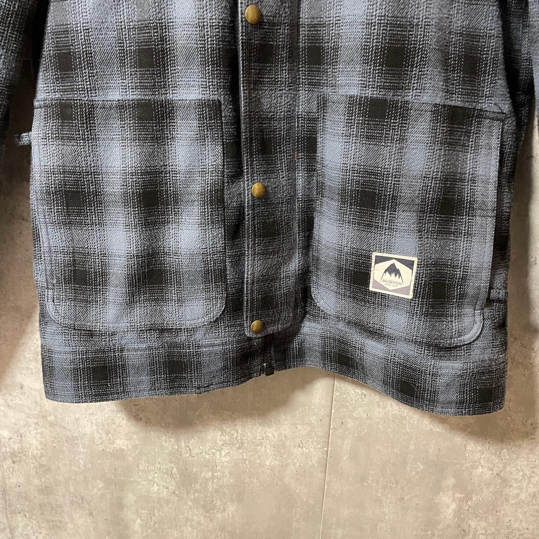 Burtonバートンスキーウェアスノーボードジャケットパーカーフード黒ブラック紺