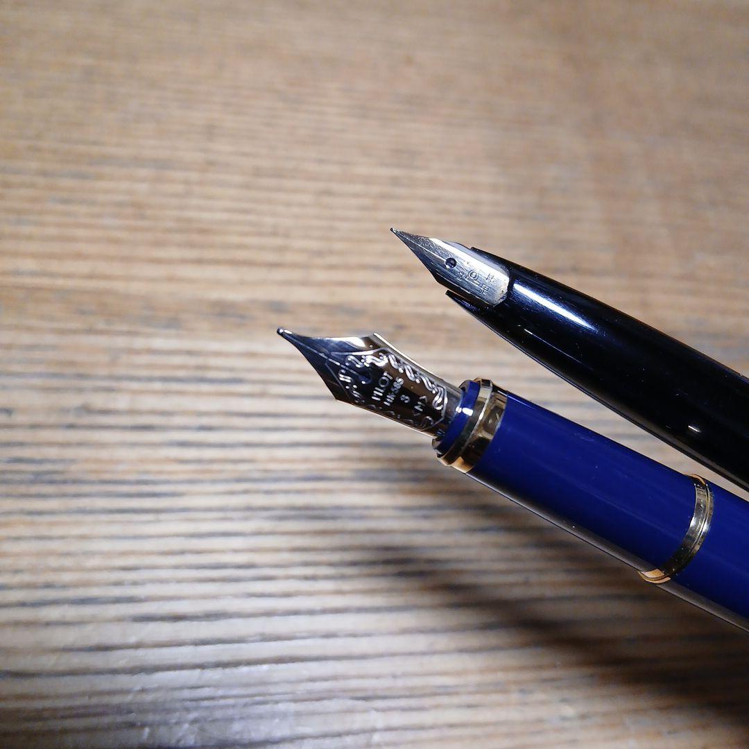 【14金】PILOT、プラチナ万年筆 【ジャンク品】2本セット【14K】