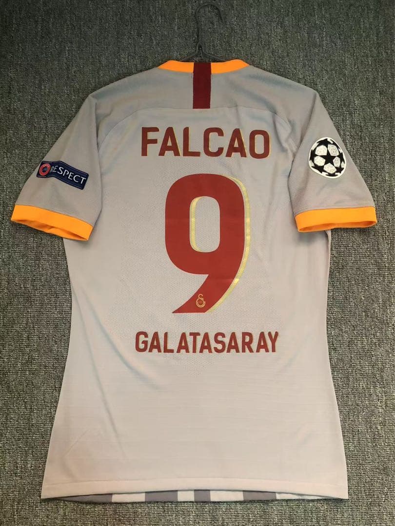 【選手支給品】19/20 UCL ガラタサライ 2nd Awayファルカオ#9