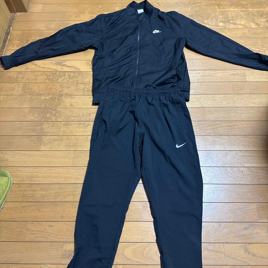 Nike ブラック ジャージ上下