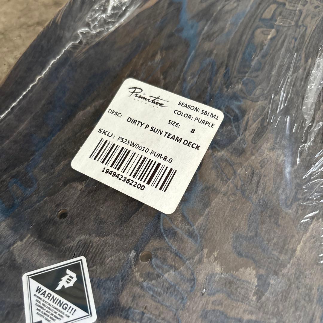 Primitive Dirty P Sun Team Deck 8インチ