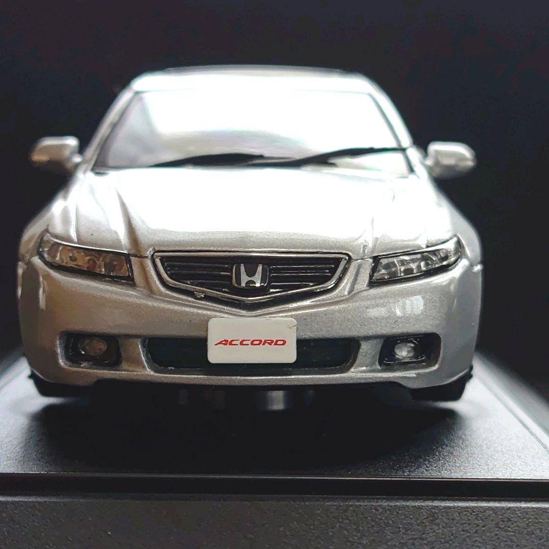Honda accord アコード 1/43 ミニカー SATINSILVER