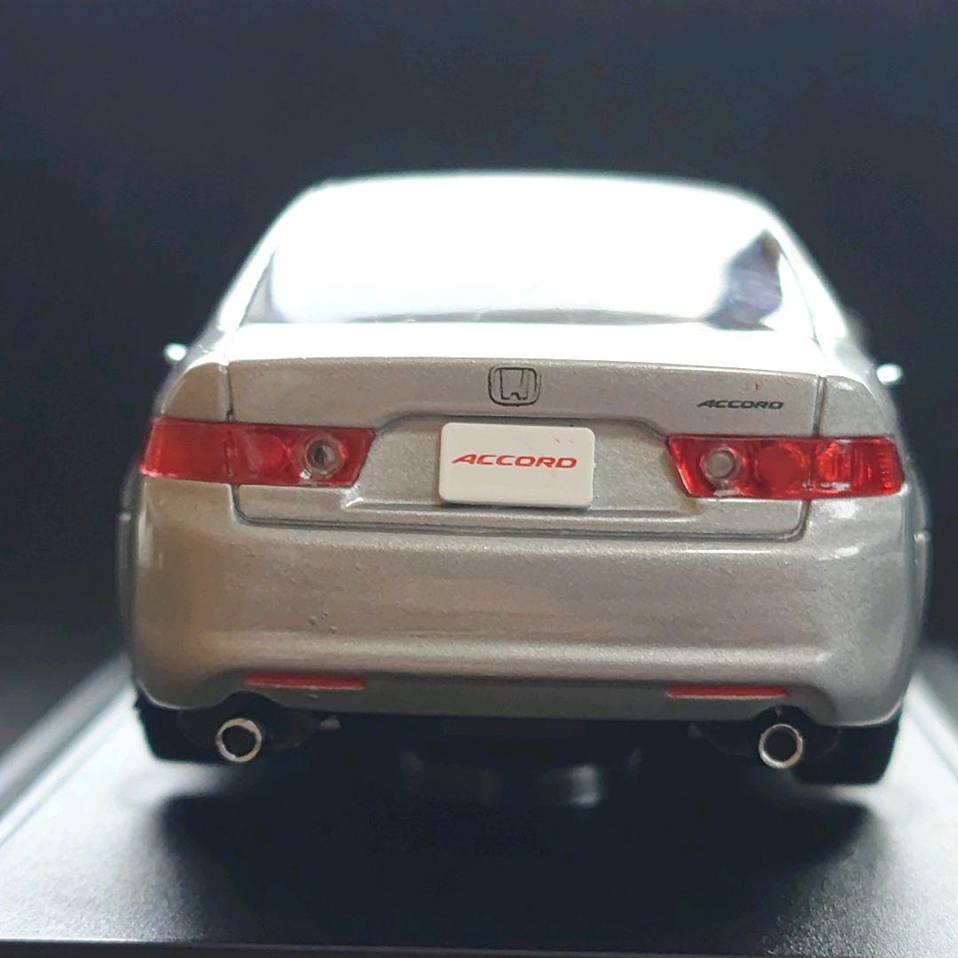 Honda accord アコード 1/43 ミニカー SATINSILVER