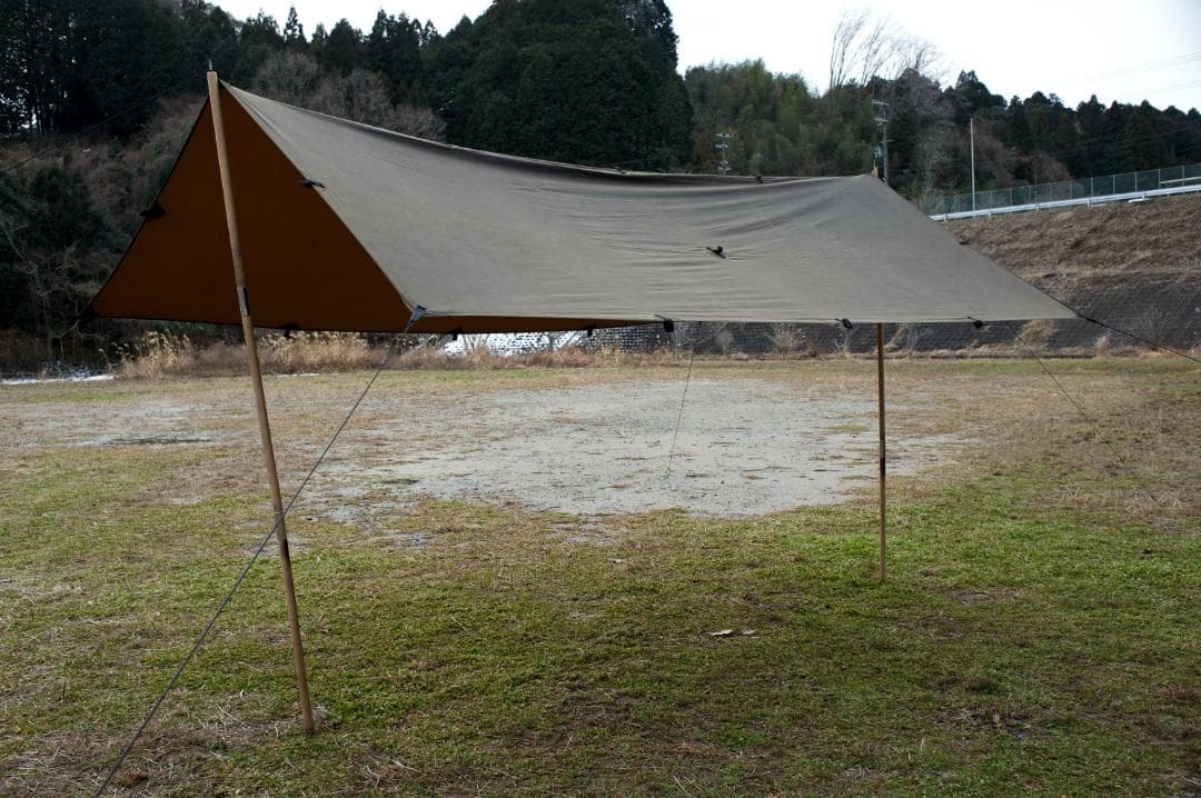 Waxed Canvas Tarp 4×4