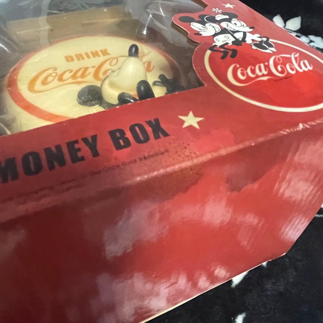 コカコーラ ミッキー 貯金箱