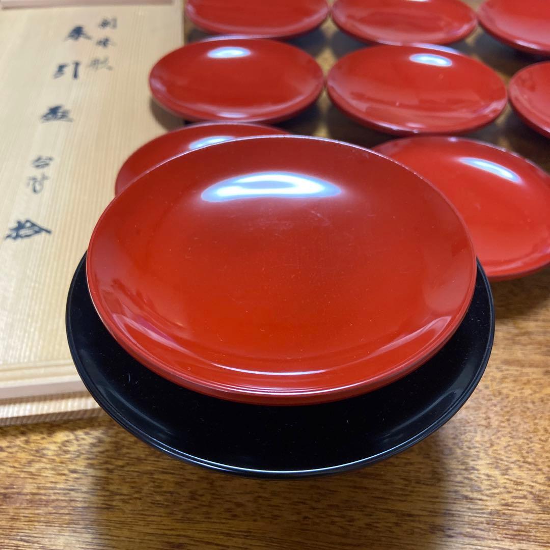 漆塗　杯セット