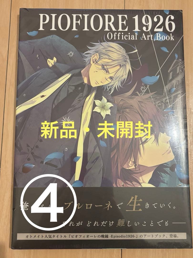 ピオフィオーレの晩鐘 公式ファンブック＋アートブック 4冊まとめ売り