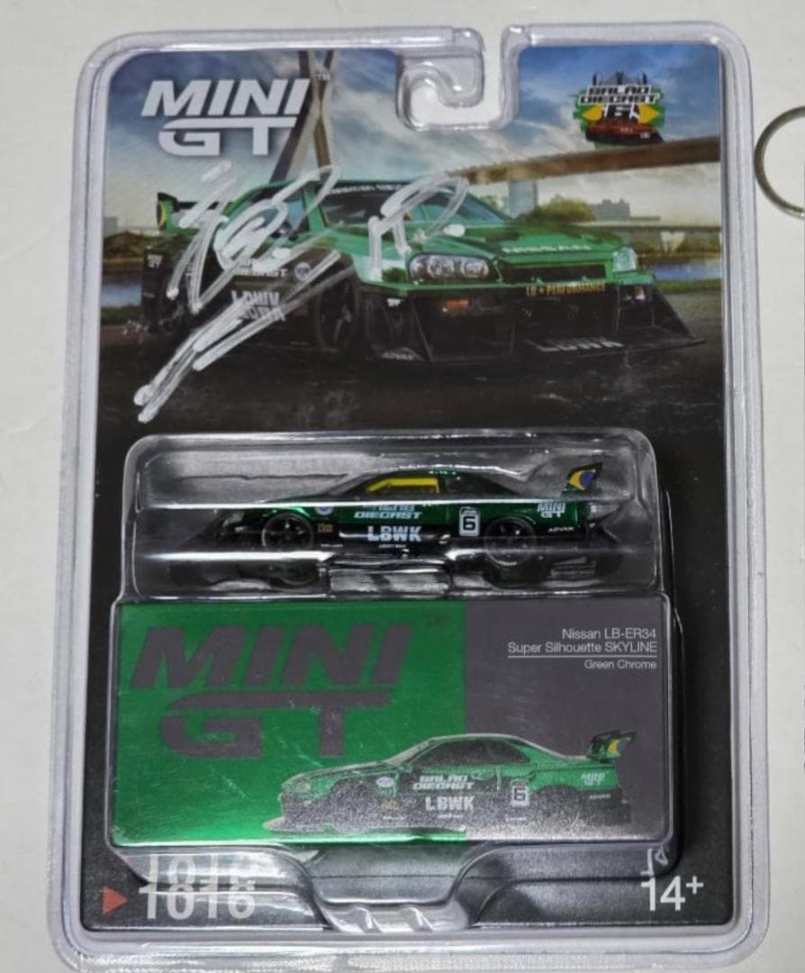 MINIGT LBWK ER34ブラジル限定イベント2個セット サイン入り