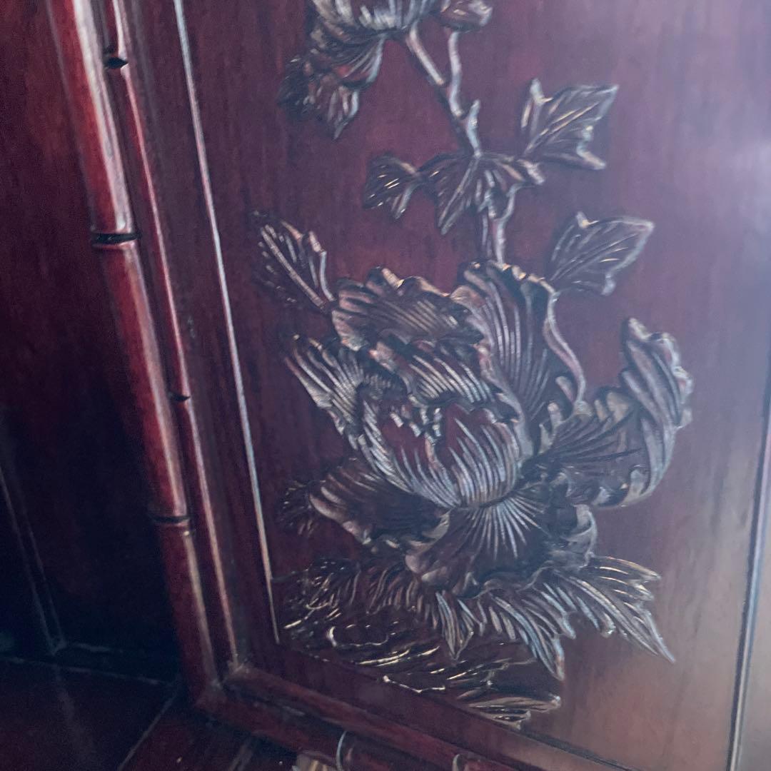 茶箪笥、引き出し付き飾り棚