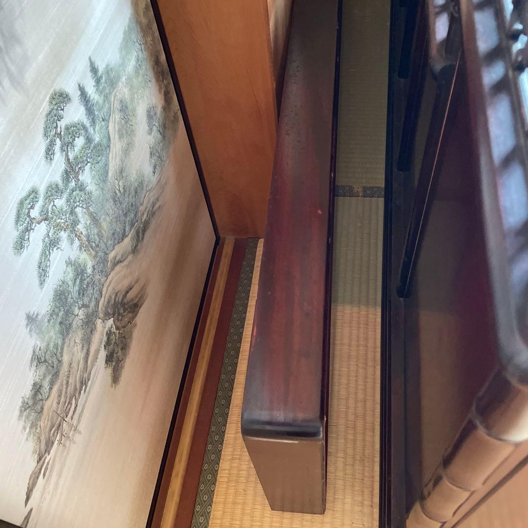 茶箪笥、引き出し付き飾り棚