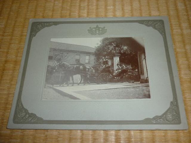 美品非売品 明治25年日清戦争前◆大日本帝国陸軍徽章入『近衛歩兵連隊』写真計6枚