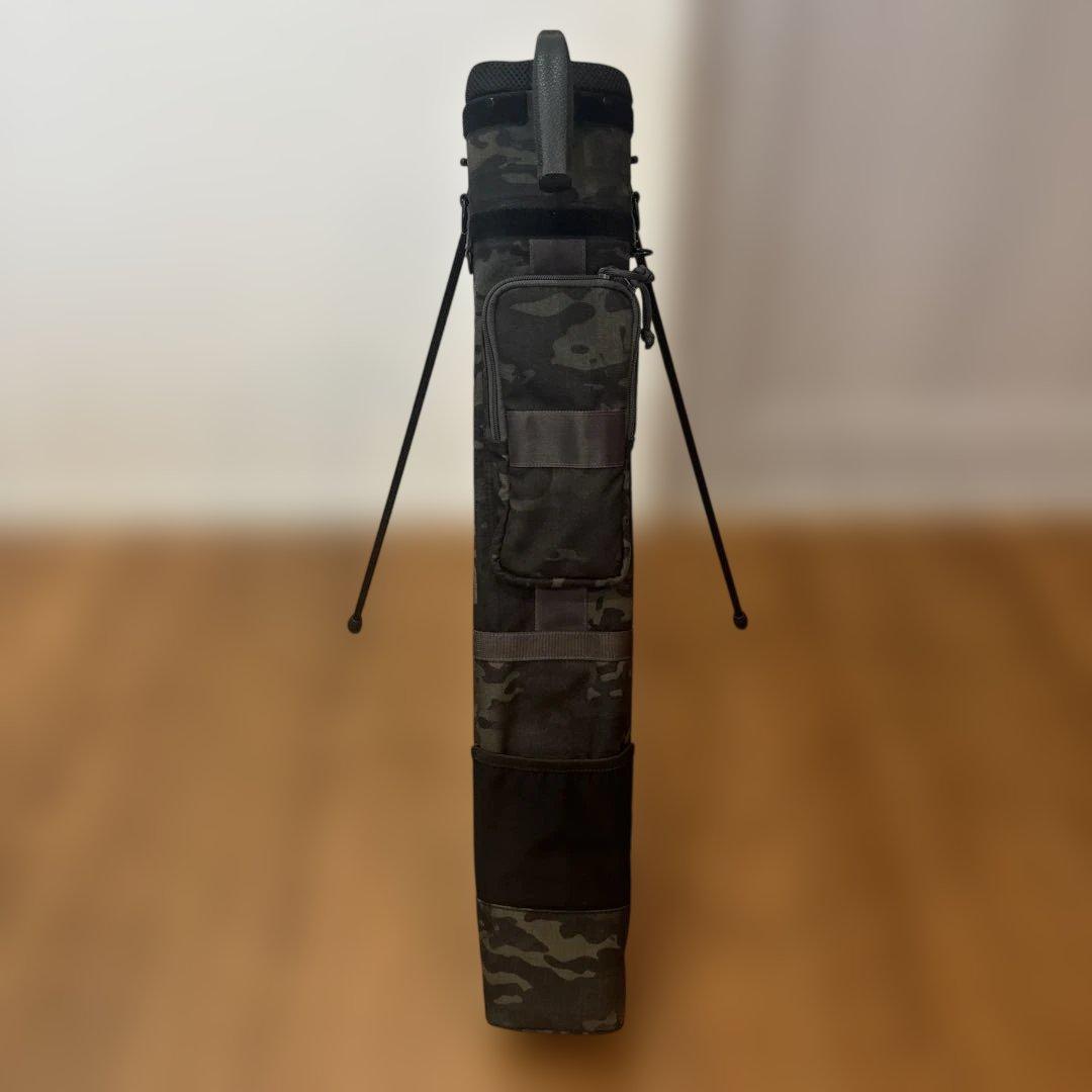 BRIEFING セルフスタンドキャディバッグ　カモフラ迷彩柄