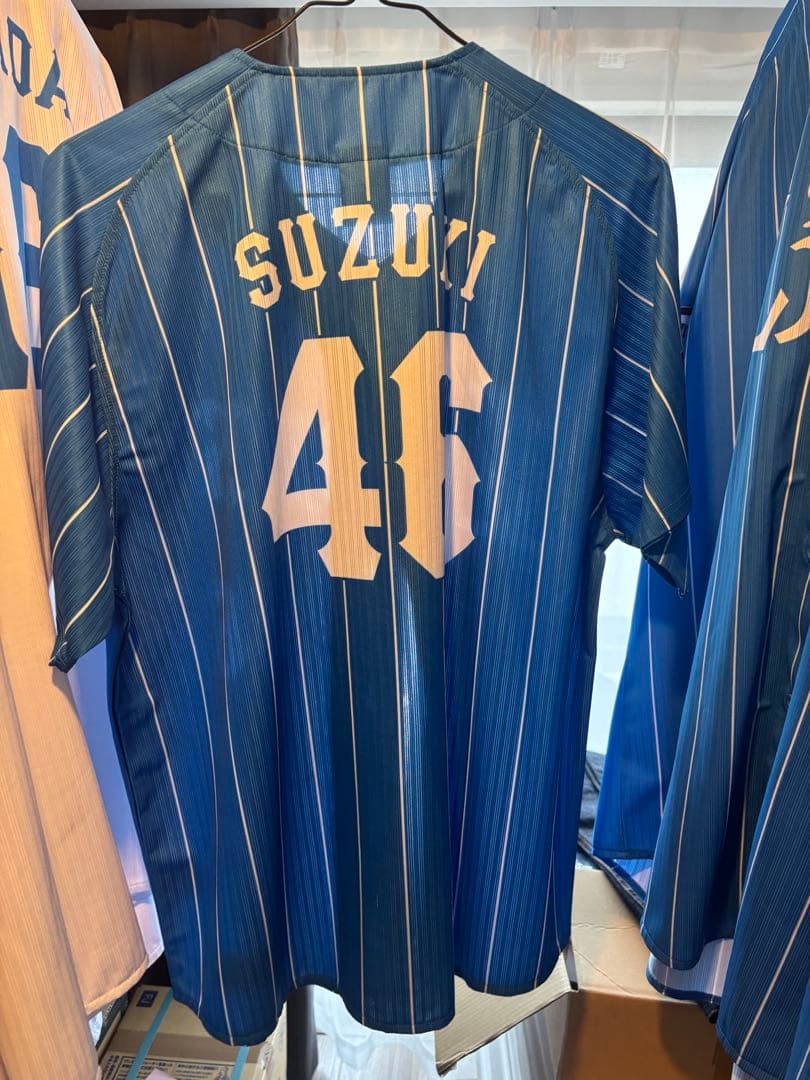 埼玉西武ライオンズ 鈴木将平 レプリカユニフォーム 蒼空ユニ