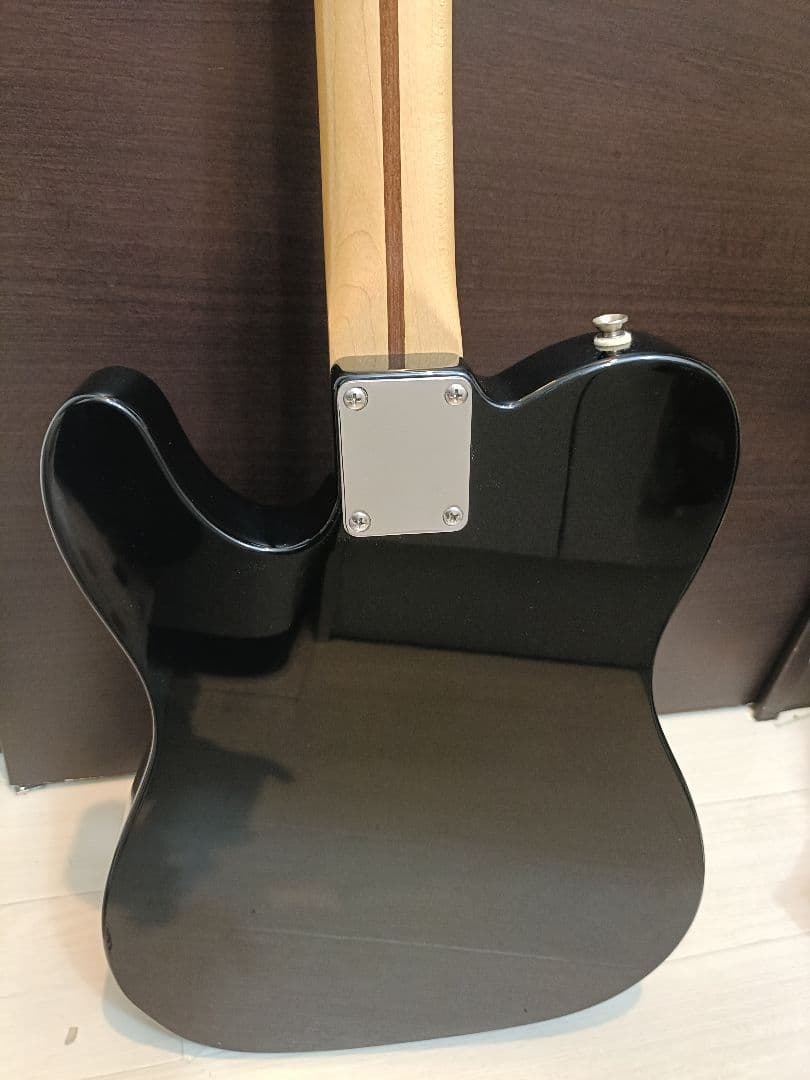 Fender Telecaster ブラック　テレキャスター　シールド　ストラッ