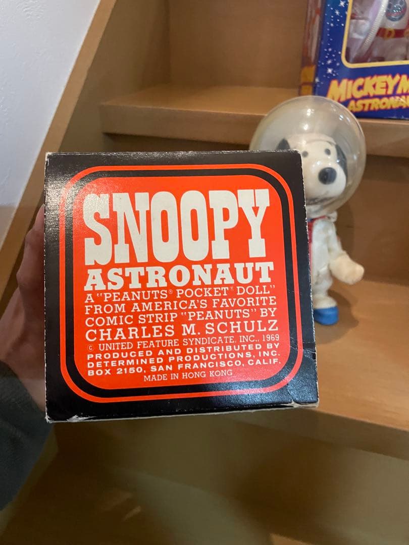 ヴィンテージ アストロノーツ　スヌーピー フィギュア3体セット