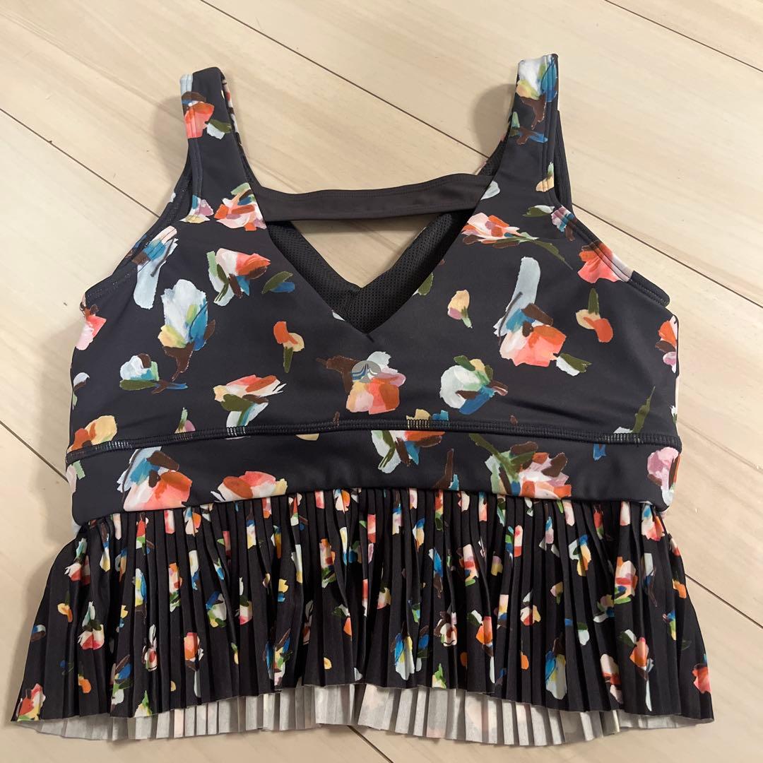 《マロ》SUKALAローズプリントトップ ブラック