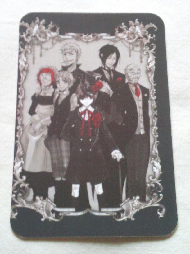 黒執事―枢やな氏の直筆サイン入りトランプカード(2)