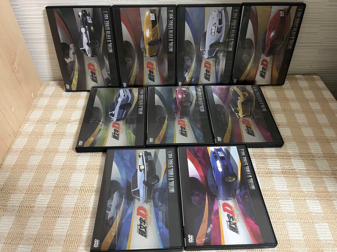 頭文字D 1期〜Final 全36巻セット DVD セル版