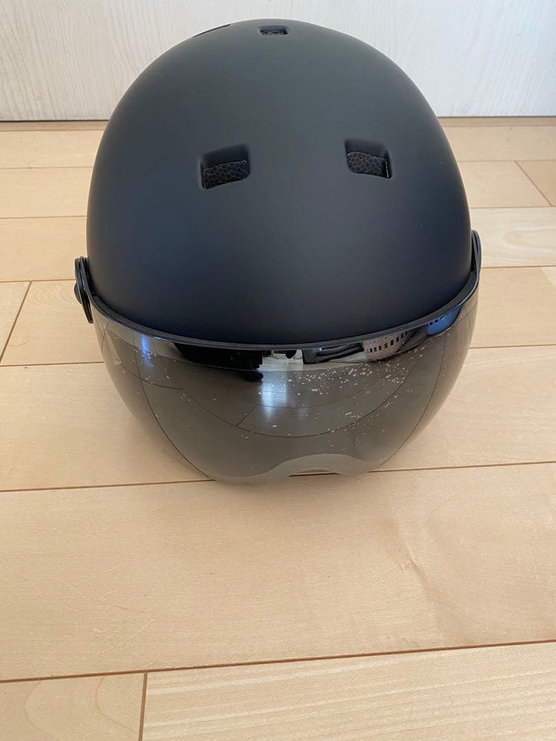 MOON スキー　スノーボード　ヘルメット ブラック XL ゴーグル付き