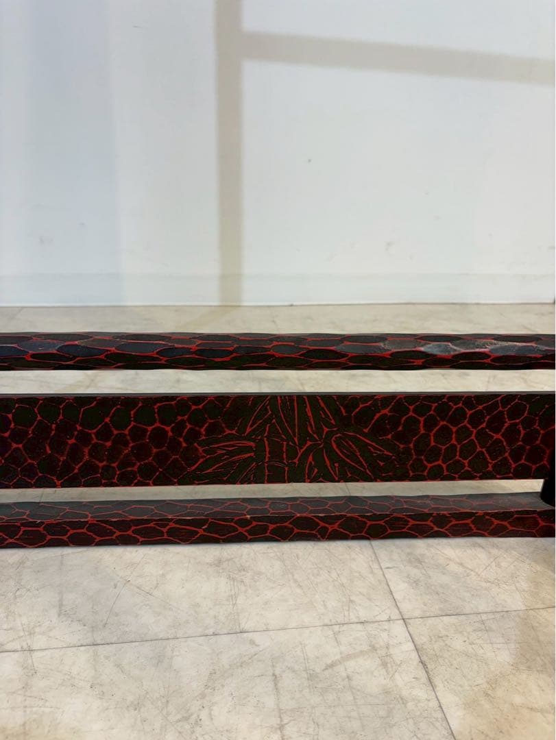 鎌倉彫 衣桁 衣紋掛け 着物掛け・洋服掛け レトロ家具 和風インテリア