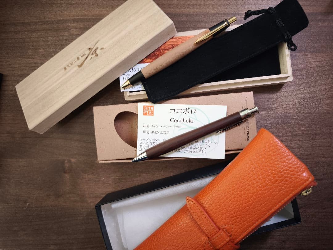 まとめ売り 工房楔 野原工芸似 ルポセカンドペンケース クレイジーホースレザー