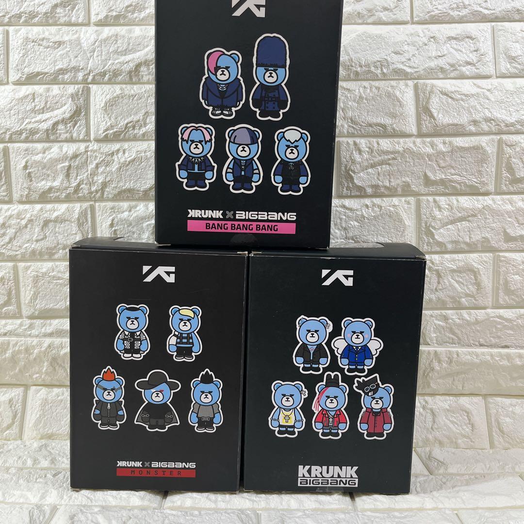 激レア　BIGBANG KRUNK ぬいぐるみ　TOP セット　バラ売り不可