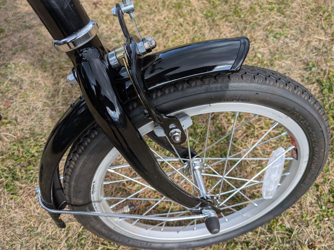 CAPTAIN STAG 折りたたみ自転車 ブラック 16インチ