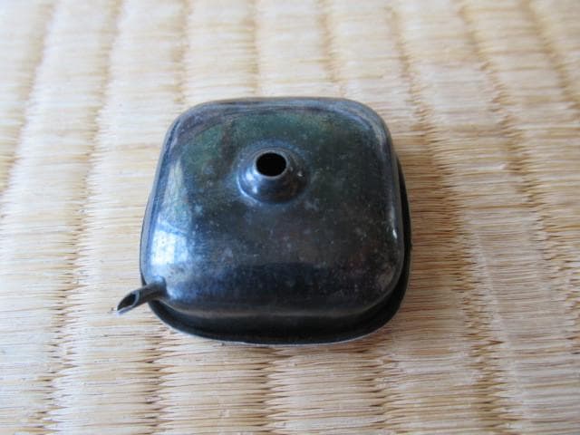 大正時代◆『竹内栖鳳作』恩賜財団 軍人援護会東京府支部 硯箱 高蒔絵 刀剣鍔模様