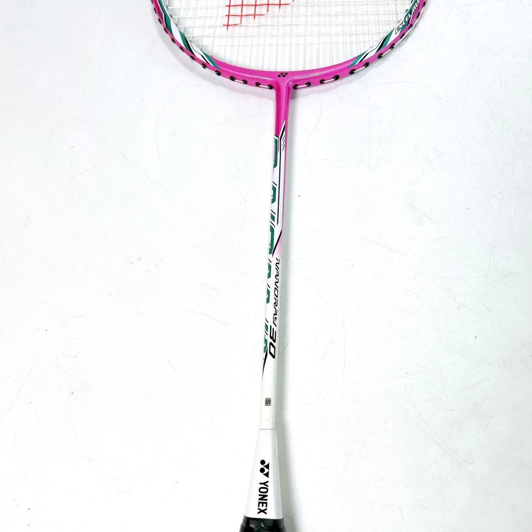 【２本セット】YONEX バドミントン ラケット NANORAY 30 ピンク