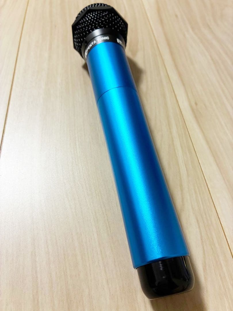 【新品未使用】GTM-150 ワイヤレスマイク ブルー　マイマイク