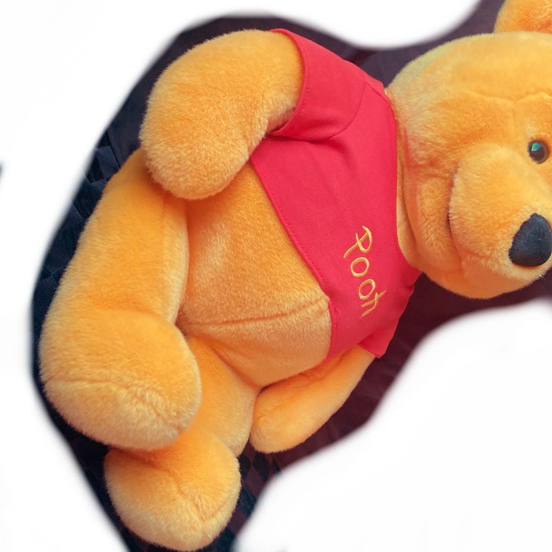【希少】ディズニーストアDisneystore プーさん ぬいぐるみ 大きめ