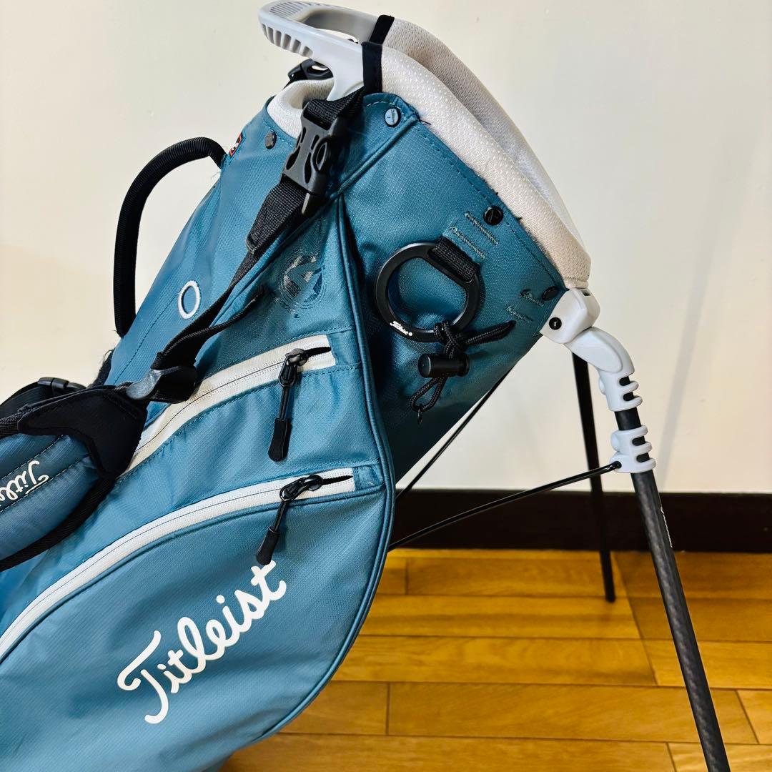 【ほぼ未使用品】タイトリストPlayers 4 カーボン スタンドキャディバッグ