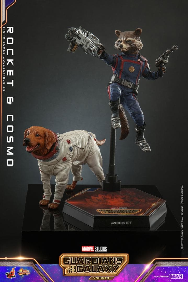 【新品未使用】　ホットトイズ　ロケット＆コスモ