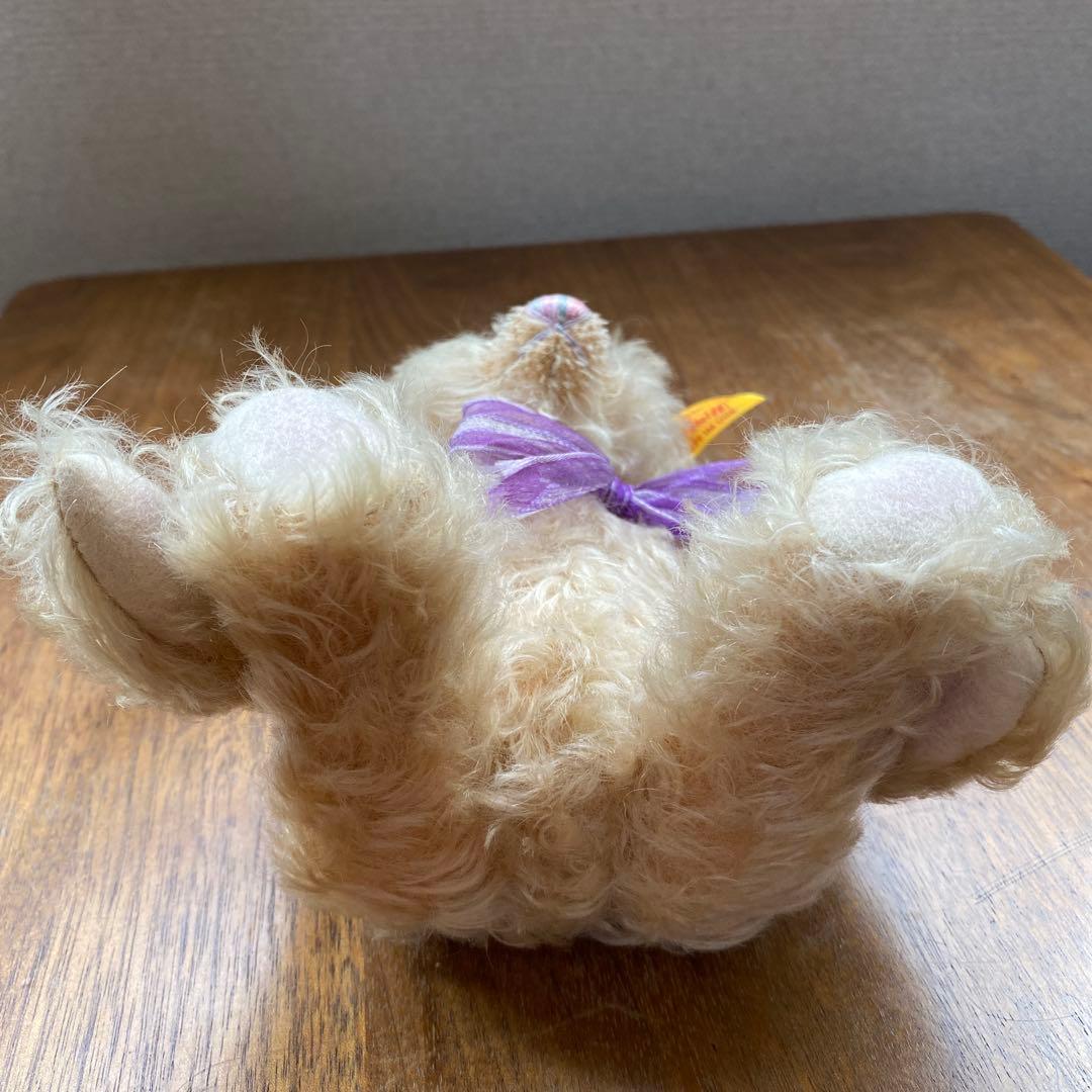 シュタイフ クラシック テディベア パープルリボン 20cm EAN001802