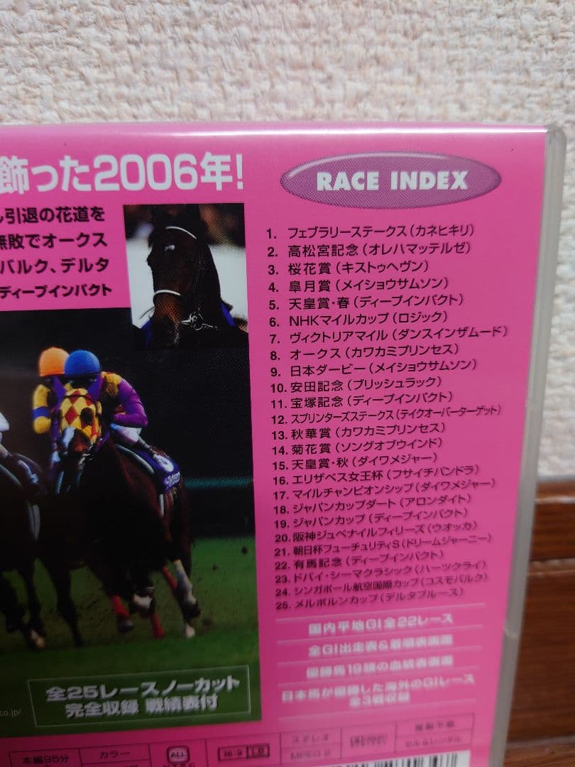 中央競馬G1レース総集編（DVD）