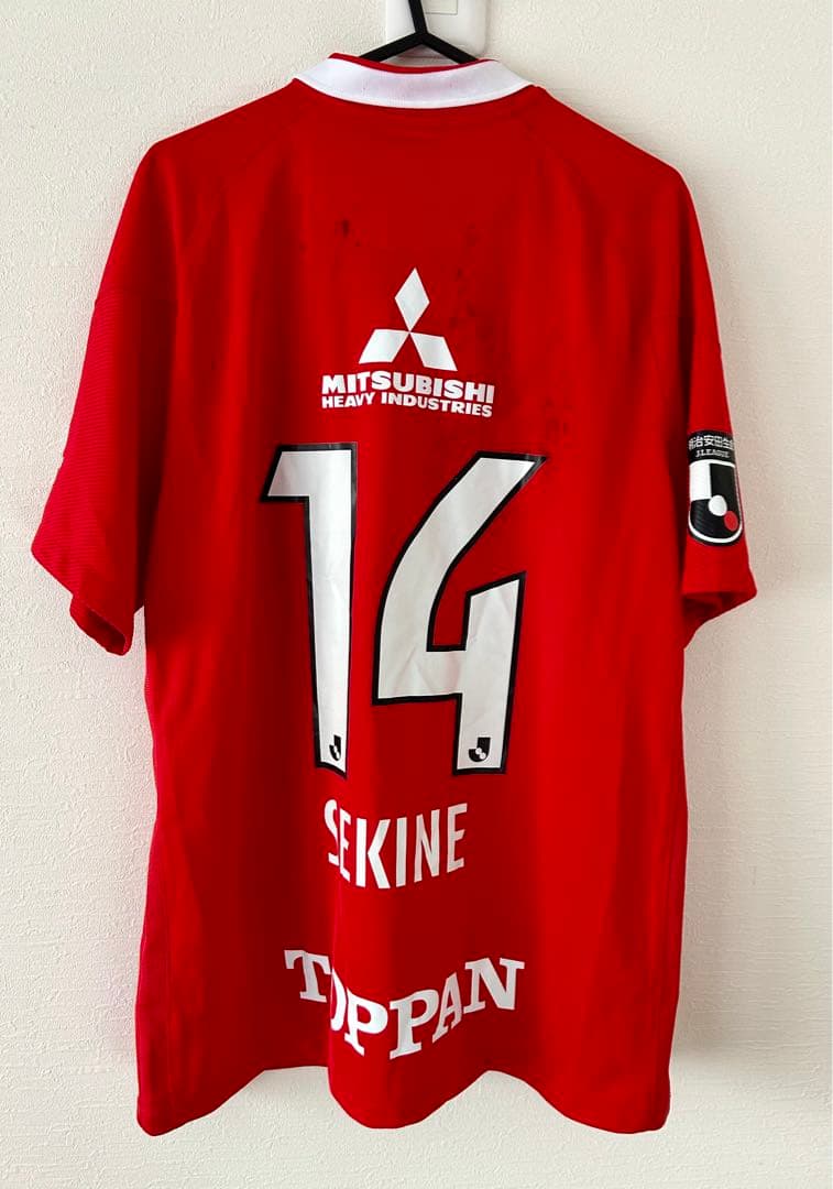 ☆送料無料☆NIKE(ナイキ)浦和レッズ2022年ホームユニフォーム☆関根貴大☆