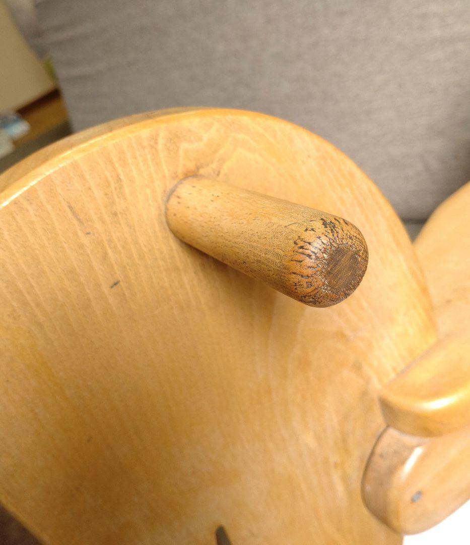 木馬 ミッフィー ヴィンテージ玩具 アンティーク 木製 インテリア レトロ