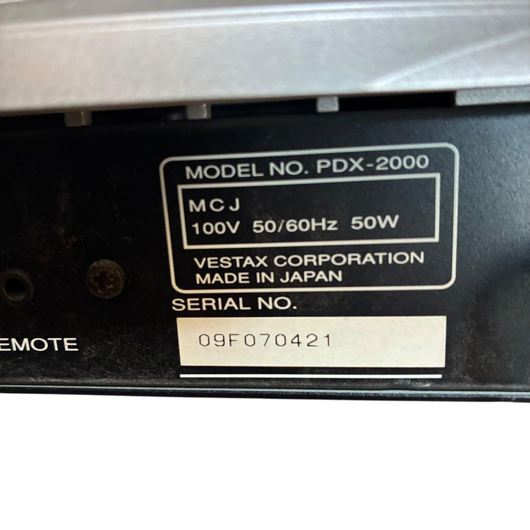 美品　Vestax PDX-2000 ターンテーブル ベスタクス