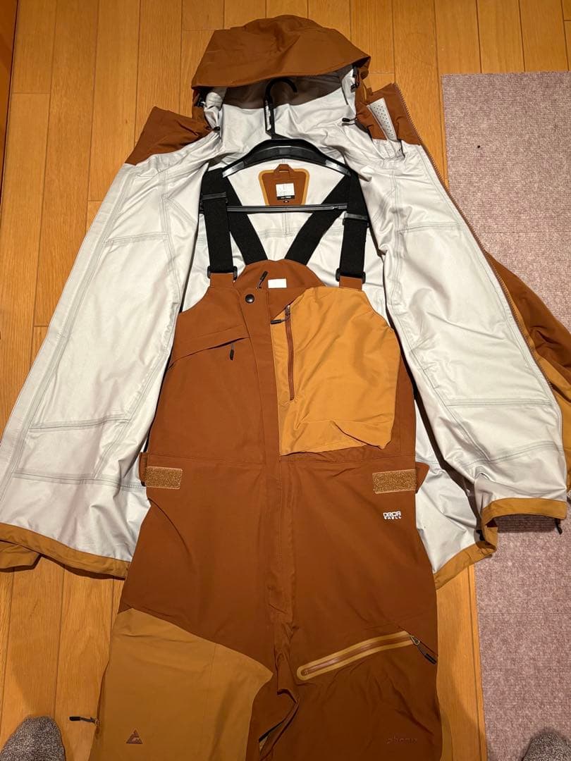 Phenix スキーウェア 上下セット ブラウン