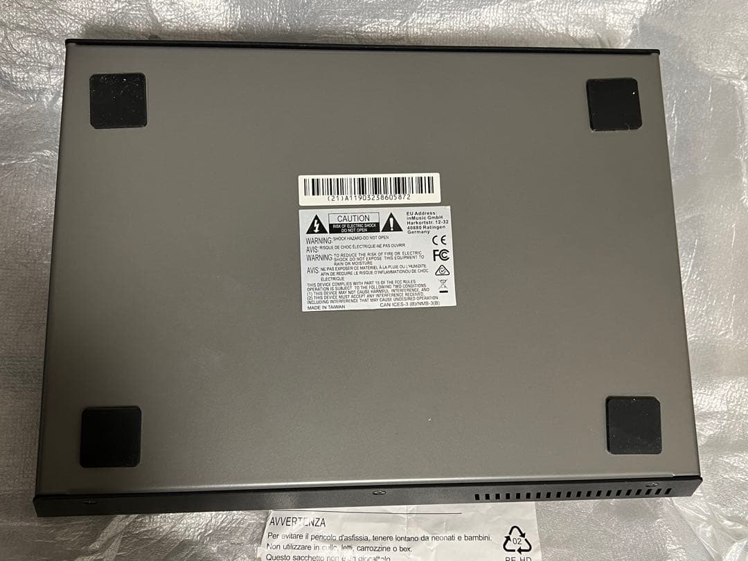 即配送　HEADRUSH GIGBOARD 箱電源ケーブル付き