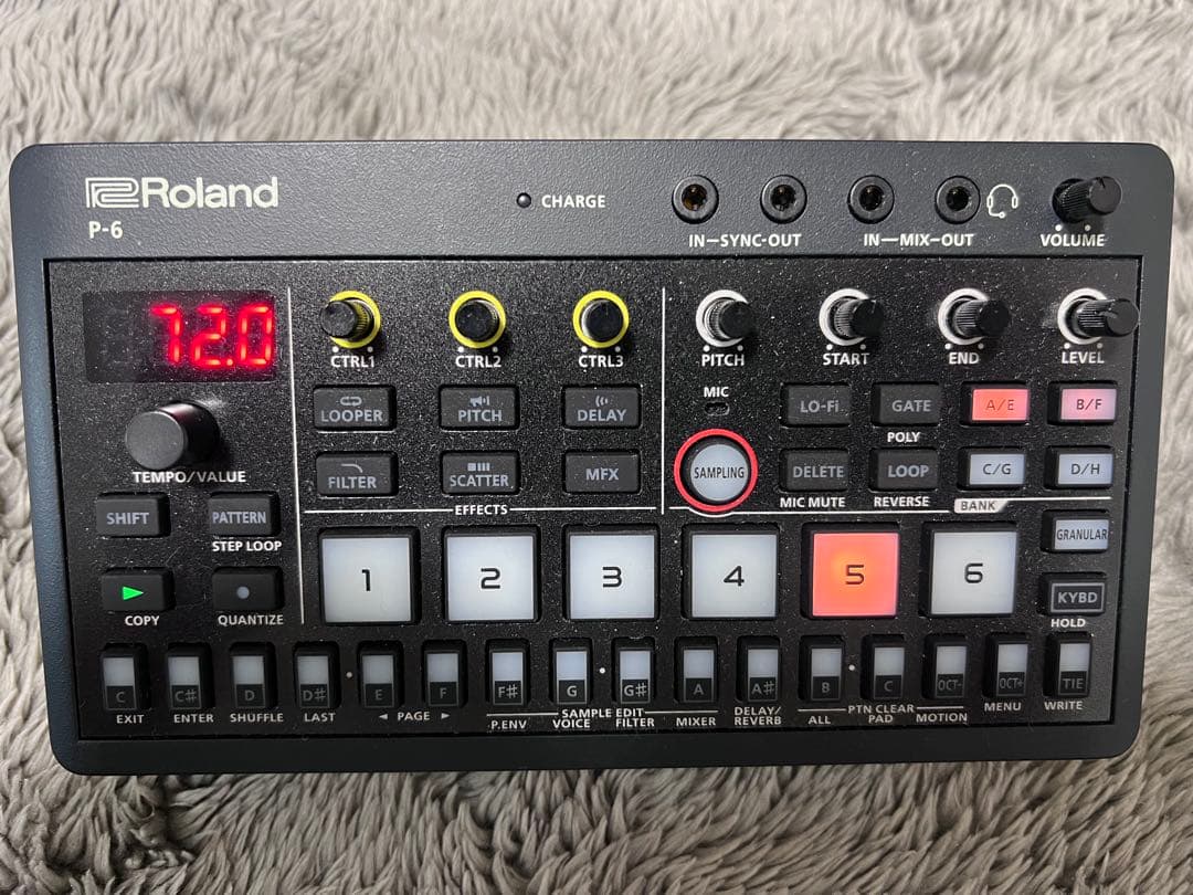DJ機材 Roland AIRA Compact P-6 CREATIVE SAMPLER