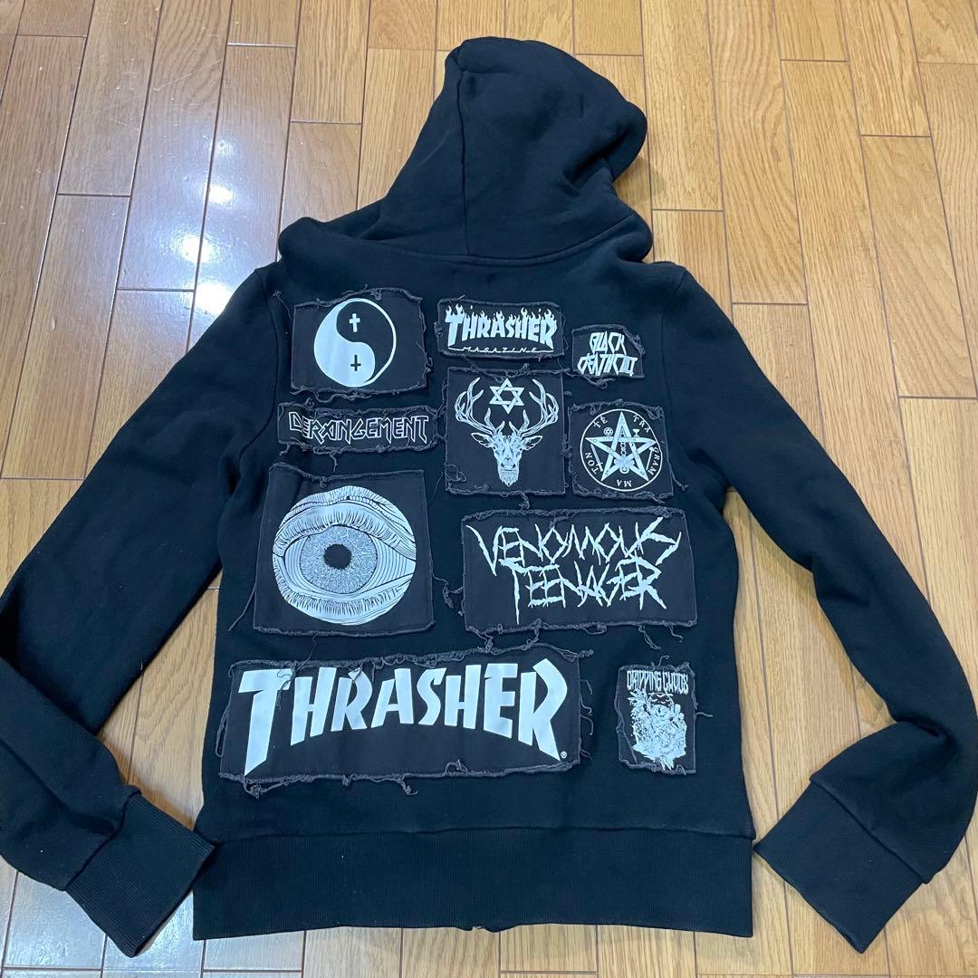 theGazettE THRASHER コラボ パーカー